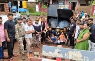 हर्णै समुद्र किनाऱ्यावर घोस्ट नेट हटाव मोहीम; वाईल्ड ऍनिमल रेस्क्यू टीमचा उपक्रम