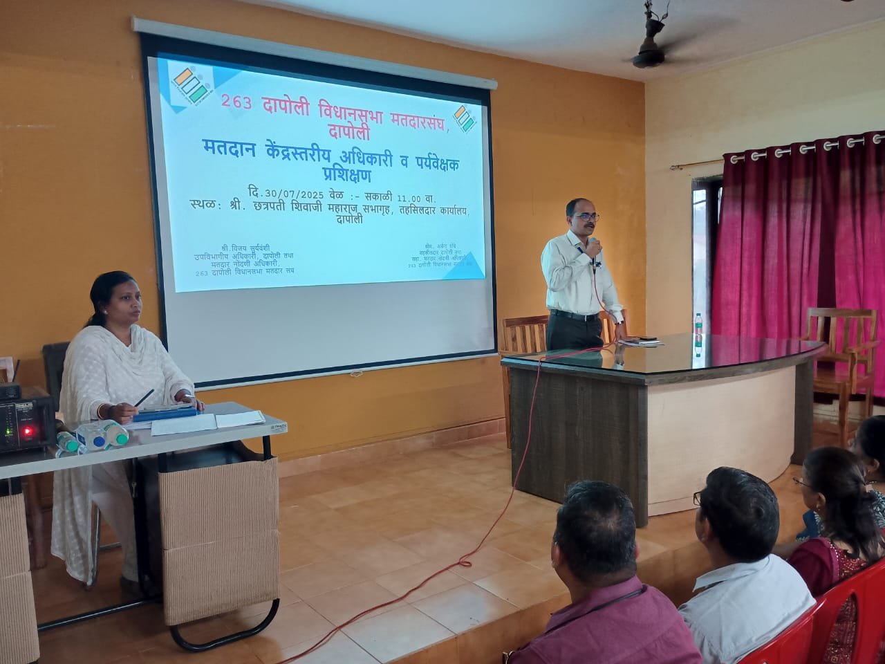 एस आय आर प्रक्रियेत 263- दापोली विधानसभा संघ अवघ्या राज्यात दुसरा