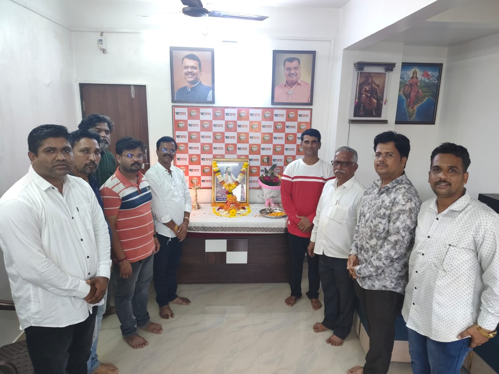 संत रविदास महाराजांच्या कलशाचे भक्तिभावाने मंडणगड येथे पूजन